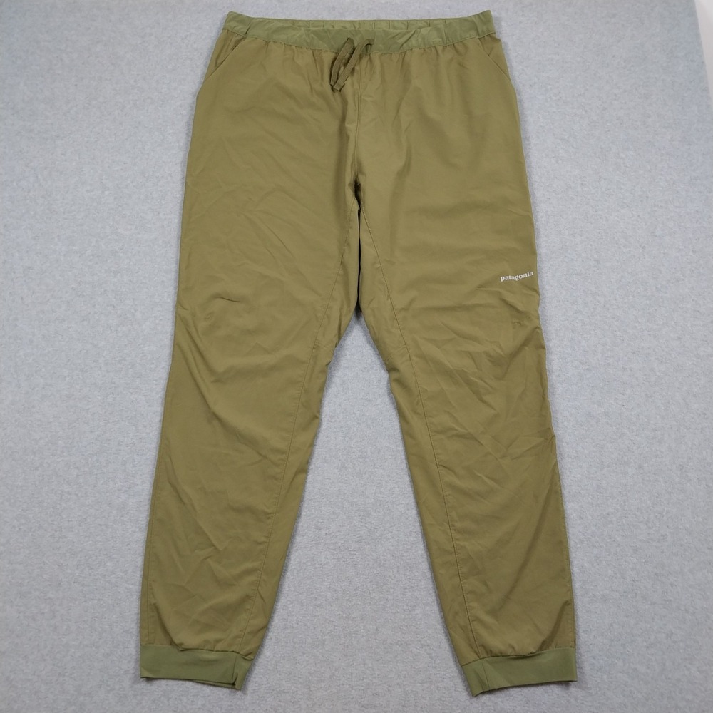 Patagonia Terrebonne Joggers Mens XL Palo Green Lightweight Running Pants